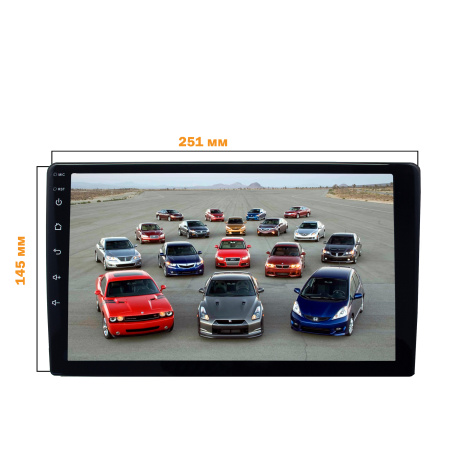Штатная магнитола 9 дюймов для Haima (7) 2011-16 LeTrun 4114-5560 XY Android 9.x  8227L 1+16 Gb IPS ++